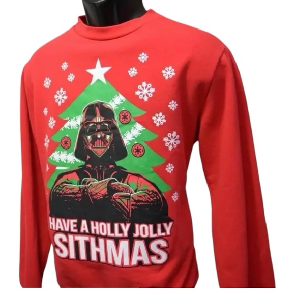 Star Wars Have A Holly Jolly Sithmas Men’s Christmas Sweater. 🎄 - Picture 1 of 6